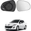 Polcar Vetro Specchietto Destro per Peugeot 207 (2006-2013), 308 (2007-2013), Convesso, Cromato, 8151CG