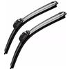 HOFFCAR SPAZZOLE TERGICRISTALLO ANTERIORI COMPATIBILI CON FIAT TIPO (356) DAL 2015 | KIT 2 PEZZI (X6L) 650+400 MM | WIPER BLADES PARABREZZA | OEM REPLACEMENT