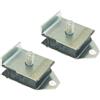 Generico CifFerrigno Kit 2 Supporto Motore Elastico Perno Con Filetto Da 10mm Compatibile Con PIAGGIO APE P 50 - TM P 50 - FL / FL2 50 -FL3 EUROPA 50 - MIX 2T 50 - RST MIX 50 -APE 50 -APE 250