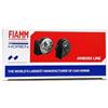Generico FIAMM AM80SX - Coppia di Trombe Clacson Bitonali Universali 12V per Auto, Moto e Furgoni - Set Completo con Relè e Staffe
