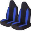 TENREV Coprisedili Auto Anteriore, per Subaru Forester Outback XV WRX STI Impreza BRZ Tribeca Coprisedile Universale per Auto Anteriore 2 Posti, Seat Cover Protezioni,C-Blue