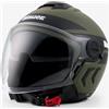 Blauer HT Blauer Demi Jet DJ-01 Graphic B Casco Jet, verde, XL (60/62)