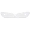 NIngJiaBhD Faro Lente Paralume Copertura Per BMW Per F10 Per LCI Per F11 Per F18 2010 2011 2012 2013 2014-2016 Copri-paralume Fari Auto Copri-fari Copri-guscio In Vetro