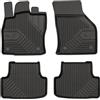 MOTOS Tappetini in gomma per auto adatto per Volkswagen Golf VII 2012-2020 Migliorate il vostro comfort di viaggio con il tappetino antiscivolo per auto No.77