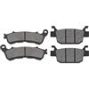 AHL Moto Pastiglie Freno Anteriori e Posteriori Kit per Honda SH 125, Forza 250 NSS 250 2005-2008, SH 300i SH300i 2007-2014, Forza 300 NSS 300 2013-2017
