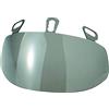 AMAS The Best VISIERA FISSA PER CASCO JET A TRE BOTTONI FISSAGGIO SOTTO FRONTINO Made in Italy (fumo)