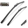 Autopixl Spazzole tergicristallo anteriori per auto compatibili con Mercedes Benz Classe A W169 Classe B W245 Spazzole per parabrezza, parabrezza, 26+23