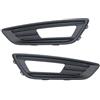 OJTEMHBH Fendinebbia Per Ford Per Focus MK3 2015 2016 2017 2018 Fendinebbia Paraurti Anteriore DRL Copertura Luce Diurna Telaio Griglia Cofano Paraurti Anteriore Fendinebbia(B cover one pair)