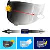 Generico Visiere per casco, Visiera fotocromatica for casco da moto HJC RPHA 70 RPHA 11 Lente anti-UV hromic Tea Black