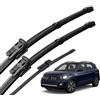 Generic Set Di Spazzole Tergicristallo Anteriori E Posteriori LHD Per VW T-Cross 2018-2025, Parabrezza, Spazzole Per Finestrini, 24+18+10