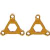 HUISI Adatto for CFMOTO CF MOTO 800MT MT800 MT 800 MT CF800MT Accessori for motociclette Sospensione anteriore Regolatori precarico forcella Tappo di protezione Copertura(Gold)