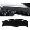 SHUGWA Copertura Cruscotto Auto Per Hyundai Per Tucson NX4 N Linea 2021 2022 2023 Per Hybrid Cruscotto Copertura Evitare Pad Tenda Da Sole Tappeto Zerbino Accessori Auto Copertura Cruscotto(A Black Side LHD)