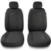Mossa Coprisedili anteriori compatibili con Land Rover Freelander I, II (1998-2014) - fodere sedili auto - set coprisedili auto universali - 2UNE-1