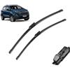 Autopixl Spazzole tergicristallo anteriori per tergicristallo per auto compatibili con Ford Ecosport 2013-2017 Spazzole per pioggia per parabrezza, finestrini, 22''+16''