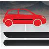 4R Quattroerre.it Modanature Laterali Bumper Paracolpi per L. Ypsilon 3 Porte 2003 con Biadesivo 3M