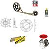 farbrothersonline COMPATIBILE CON KTM Duke (F9703Q3) 690 2012-12 KIT CATENA CORONA PIGNONE PER MOTO TRASMISSIONE DID 520VX3 LUN 118 MAGLIE,CORONA ACCIAIO P520-Z40,PIGNONE P520-Z16 SPECIFICO