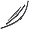 LDGSUPH Tergicristalli Per Dacia Per Duster MK2 2017 2018 2019 2020 Anteriore Lunotto Posteriore Set Tergicristallo Parabrezza Kit Di Spazzole Tergicristallo