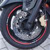labelbike Adesivi Moto Cerchi Ruote Compatibile con Yamaha