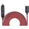Bolwins O52CS - Cavo di prolunga KFZ da 1 m per accendisigari, 12 V/24 V, robusto cavo di alimentazione per auto, camion, caricabatterie, adattatore con presa e spina, ideale per dispositivi mobili