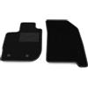 Somer Car Kit Tappetini Auto SOLO ANTERIORI 2pz compatibili con Dacia Duster 4WD 2018-2023 | Set 2 tappeti anteriori su misura in moquette