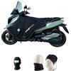 farbrothersonline COMPATIBILE CON BMW C 400 GT 2019 A 2025 TERMOSCUD TUCANO URBANO R197PRO COPERTA TERMICA PARANNANZA IMPERMEABILE COPRIGAMBE SCOOTER