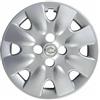 Rixto Kit di 4 copricerchi adattabili - per NISSAN MICRA modello 2003 -> (LOGO CROMATO) - diametro 14