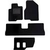 OFFICINE MILANO IL TUO STILE IN AUTO. 4 Tappetini per Chevrolet Captiva 5 e 7posti dal 2009 al 2018 in Moquette Nero Su Misura OFFICINEMILANO. 2 Anteriori+2 Posteriori. Sistema di Fissaggio Compatibile con l'Originale. Fondo antiscivolo