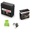 CLICK & GO COMPATIBILE CON BMW R RT 1200 per anno 2005 al 2013 BATTERIA YT19BL-BS BOSCH FA120 IN GEL AGM SPEDITA GIÀ CARICA E PRONTA ALLL'USO BATTERIE 18AH AMPERE 12 VOLT 186X82X171CM