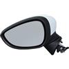 Griozzyi Gruppo specchietto laterale Per Ford Per Fiesta MK7 2013-2017 Gruppo specchietto retrovisore laterale bianco a 6 fili(L)