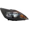 GV-ZONE faro lato destro faro lato passeggero faro montaggio proiettore luce anteriore auto lampada auto luce nero lhd fari compatibili con ford focus mk2 2008 2009 2010 VP1419P