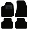 QUEMAR Tappetini Auto per Alfa Romeo 159, Bordo Nero, 0 Ricami | 2005-2011 / Kit Tappeti Moquette e Gomma su Misura / Set 2 Anteriori + 2 Posteriori / Ricami e Colori Personalizzati