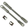 Gdfnmogo Sistema di trasmissione tergicristallo per fissare il parabrezza per Fiat Punto 19992006 Kit di ricambio in metallo durevole per riparazione bussole meccanismo tergicristallo in plastica Set per