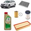 OP Kit tagliando 4 filtri + 5L olio Edge 5W30 LL per Skoda Kodiaq 2.0 TDI 2016+