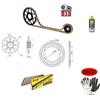 farbrothersonline COMPATIBILE CON BMW F GS (K72) (MOZZO FORI Ø 10,5) 800 2009-2017 KIT CATENA CORONA PIGNONE PER MOTO TRASMISSIONE DID 525VX3 LUN 116/ MAGLIE,CORONA ACCIAIO P525-Z42,PIGNONE P525-Z16 SPECIFICO