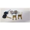 YUCHEN Set 2 Cilindretto Serratura Porta Anteriore Sinistra e Destra per Suzuki Jimny con 2 Chiave