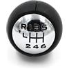 QADFTGY Cambio Automatico Compatibile con Peugeot per Partner B9 2008-2020 2021 2022 2023 2024 Pomello del Cambio A 6 Marce per Auto 2403 V1; 2403 V2