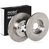 RIDEX 82B0469 2x Disco freno Posteriore senza viti/bulloni Compatibilità con FIAT 500 312