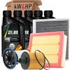 kW&HP KIT TAGLIANDO 4FILTRI + 5LT SELENIA WR 0W30 PER RENEGADE 2.0 CRD 4X4 140CV 103KW DA 07/2014