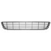 AUTOFORNITURE ITALIA GRIGLIA CENTRALE PARAURTI ANTERIORE GOLF VI DAL 2009 AL 2012 CORNICE CROMATA