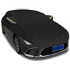 LinGKon Copri Auto Anti Grandine per BMW F26 X4 2014-2018 Telo Antigrandine Auto丨Telo Copriauto Impermeabile Invernale Esterno con Strisce Riflettenti