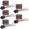 Mintice™ 5 X 60A 12V 5Pin veicolo Car Kit relè auto per pompa elettrica del carburante fan pesante cavo della presa SPDT
