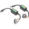 Zohisin Decoder LED 1157 Resistore Antiscintillamento Canbus 5W 12 24V 2 Pezzi Per Auto Per Risolvere Errori Lampadine e Flicker Durante l Aggiornamento a Lampadine LED