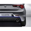 4R Quattroerre.it Profilo Adesivo per DAM Paraurti Posteriore Alfa Giulietta, 11 mm x 2, 00 mt