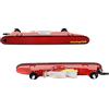 EASYSHOP24H Fanale Fanalino Terzo Stop Posteriore Compatibile Per Berlingo Partner Rifter da 2008 Gruppo Ottico Luce Freno Con Spruzzino modelli 1 Portellone