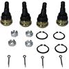 Mulcort Set di giunti sferici superiori e inferiori 4 pezzi di ricambio per Polaris Predator 500 2003-2007 HI3233BJ132JB
