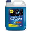 HappyCar Liquido Radiatore Blu -10°C/+105°C Pronto all'Uso - Refrigerante Auto e Moto per Motori in Lega di Alluminio con Antigelo e Antiebollizione - Protezione Anticorrosione (5L)