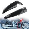 FINMOKAL Nero Sinistra Destra Radiatore Side Covers Sindoni Pannello Carenatura per Harley V Rod VROD VRSC 2001 & Up