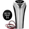 GXFCASE Pomelli leva cambio 5/6 Velocità Per BMW E46 E90 E91 E92 E36 E30 E32 E34 E36 E38 E39 E60 X1 X3 X5 Car Styling Accessori Pomello Cambio Retroilluminazione A LED Pomello Leva (Colore : WhiteLight 5 Spe