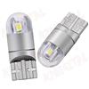 r2digital® 2x Lampade Led Auto T10 W5W 6000K 0799, COPPIA Lampade Led BIANCO GHIACCIO 3030 SMD, Lampade Led TUNING POSIZIONE AUTO, Lampade Led TARGA ABITACOLO PORTAOGGETTI (T10 3030)