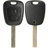 C-FUNN Due Pulsanti A Distanza Completo Kit di Riparazione Chiave FOB per Toyota Aygo